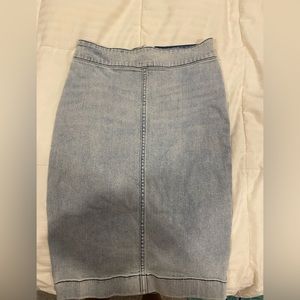 Knee length size 2 Wilfred Free Jean Skirt
